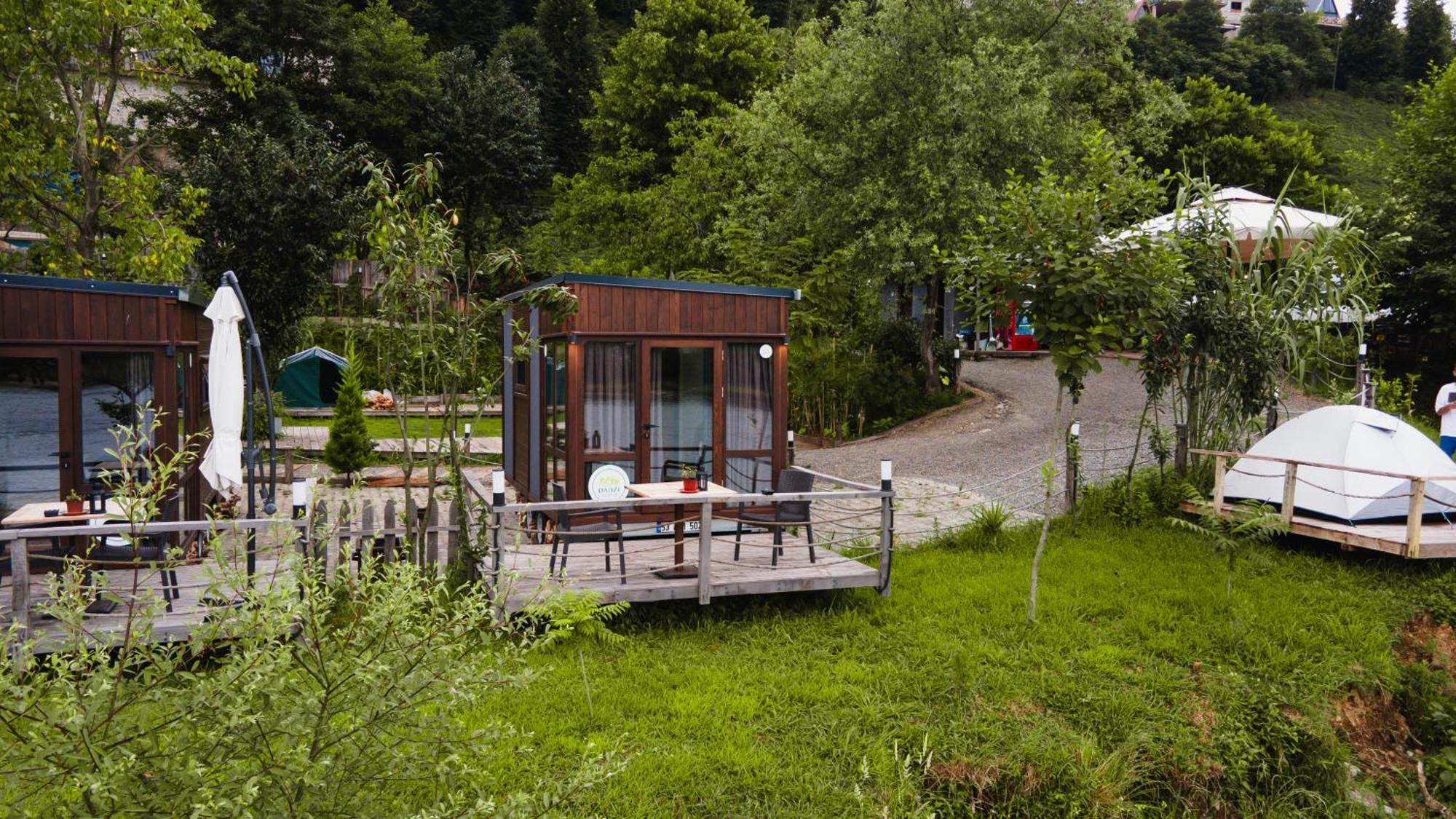 Danzi Camping Tiny House Hotel Rize Exterior foto